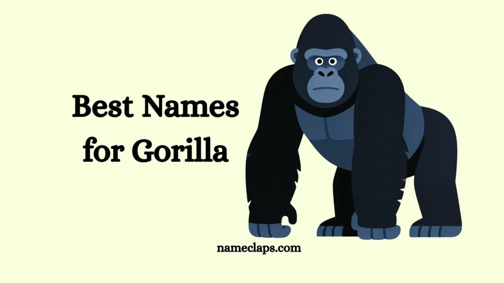 Catchy Gorilla Names With Name Generator (2026)