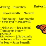 Butterfly Names