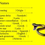 Snake Names