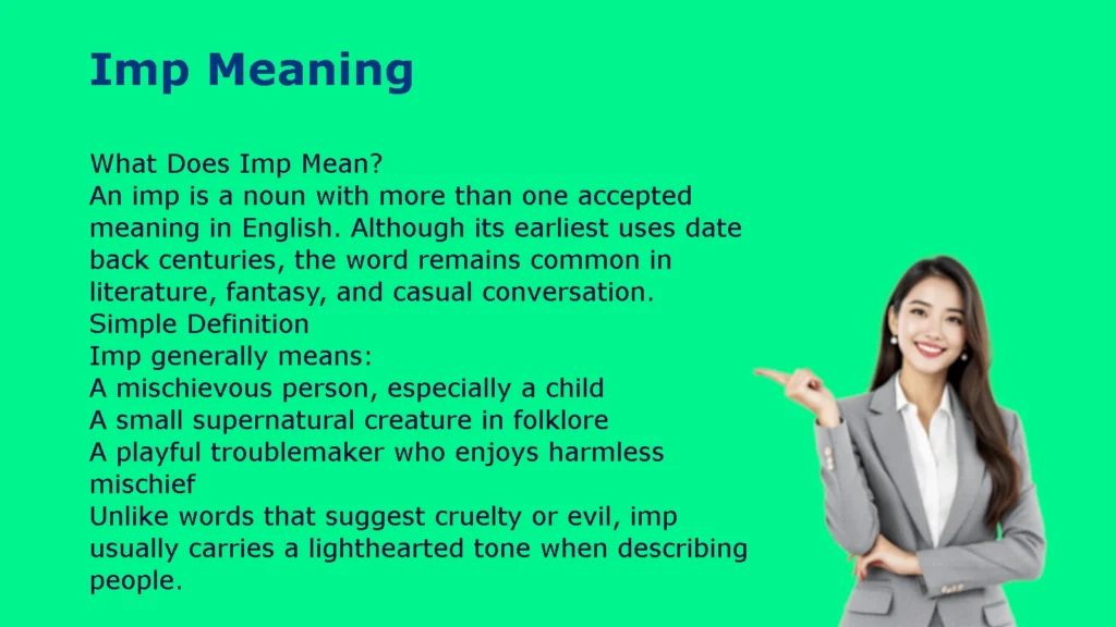 Imp Meaning