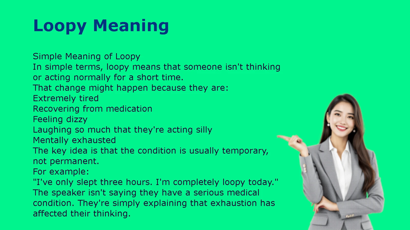 Loopy Meaning
