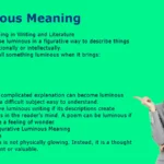 Luminous Meaning