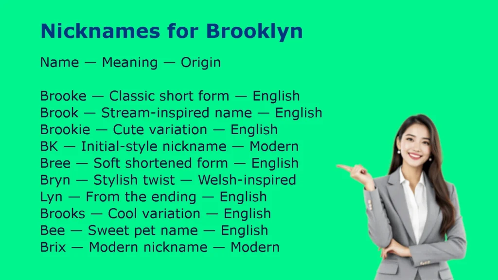 Nicknames for Brooklyn