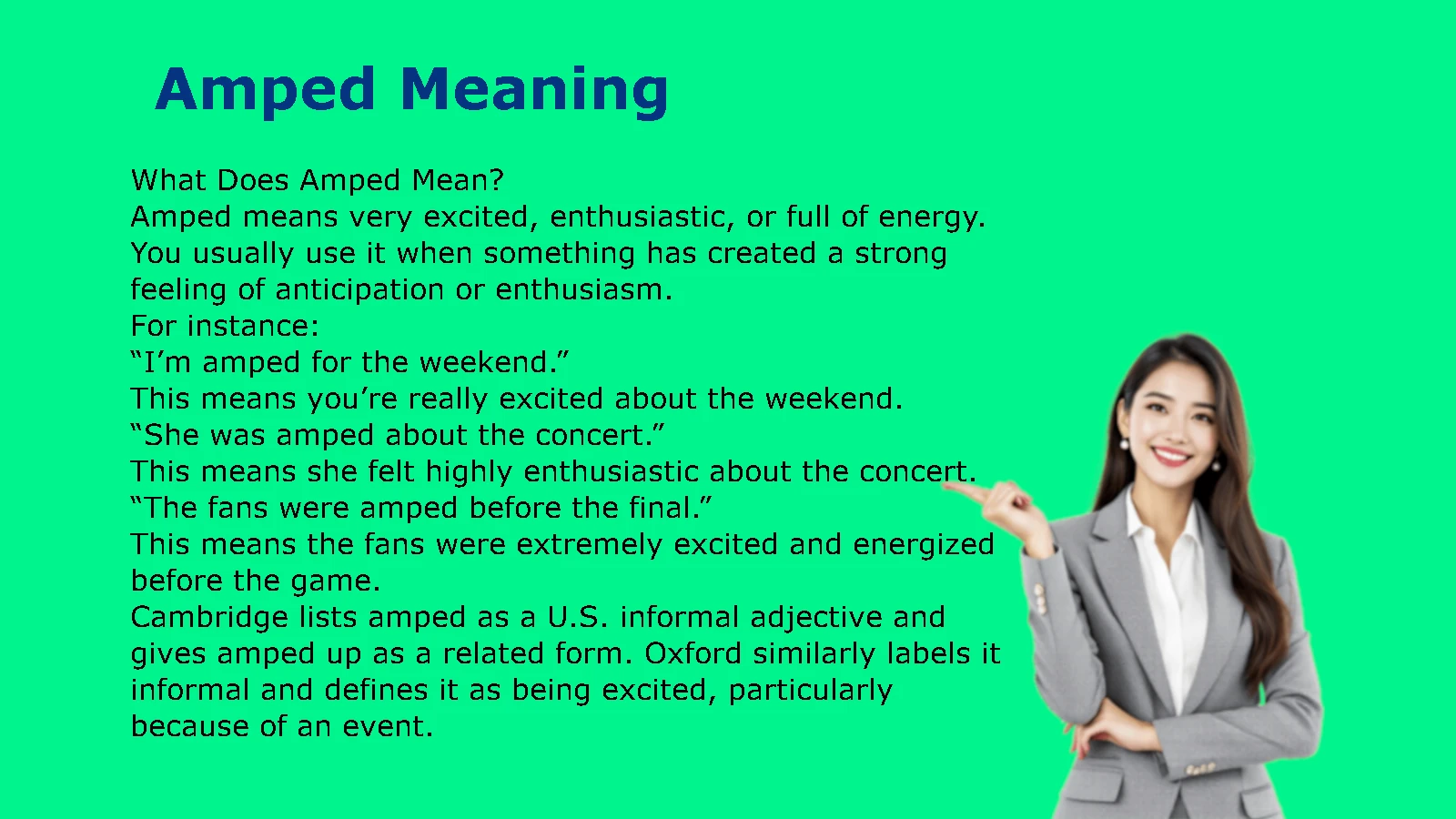 Amped Meaning