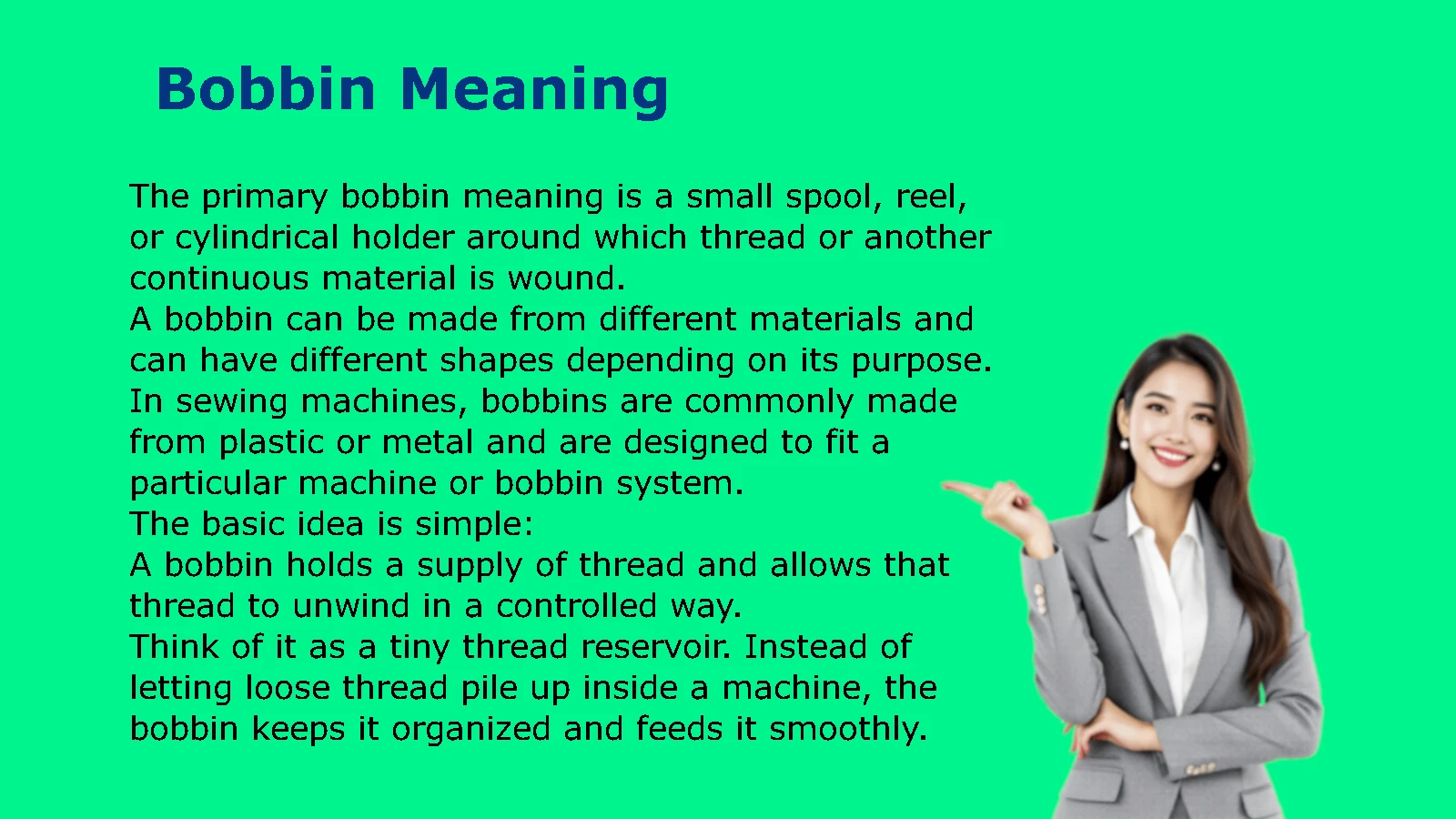 Bobbin Meaning
