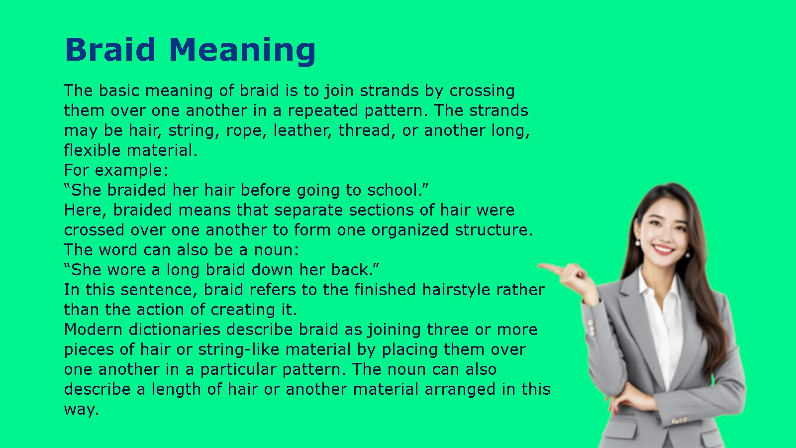 Braid Meaning