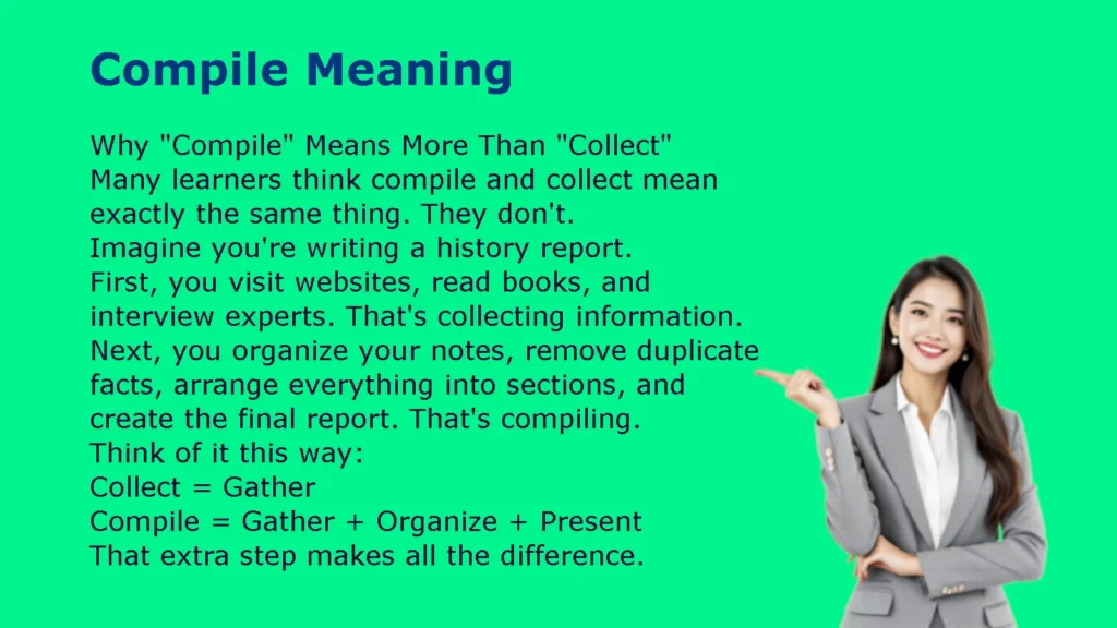 Compile Meaning