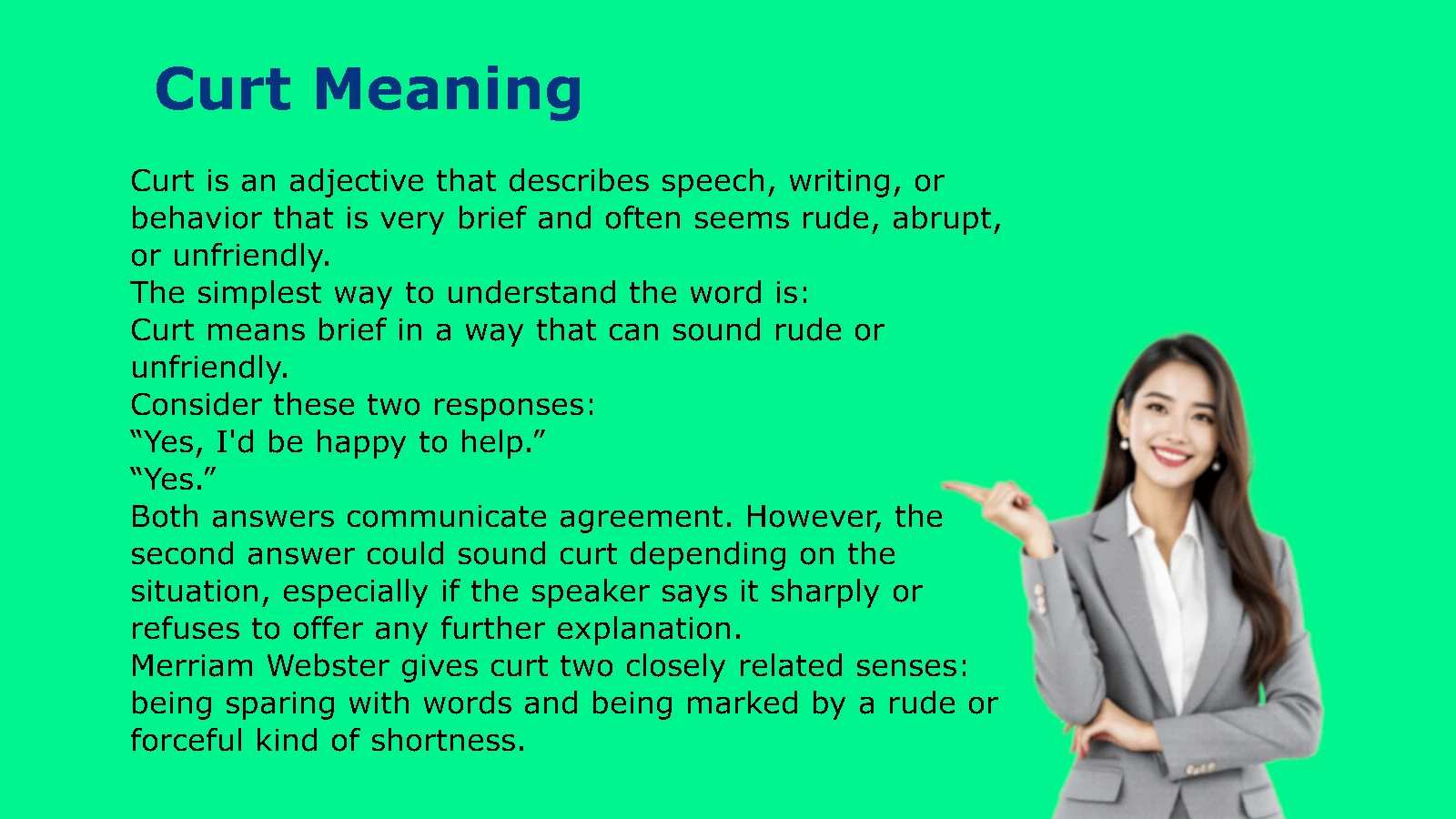 Curt Meaning