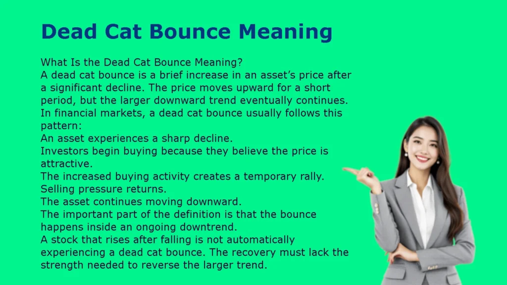 Dead Cat Bounce Meaning