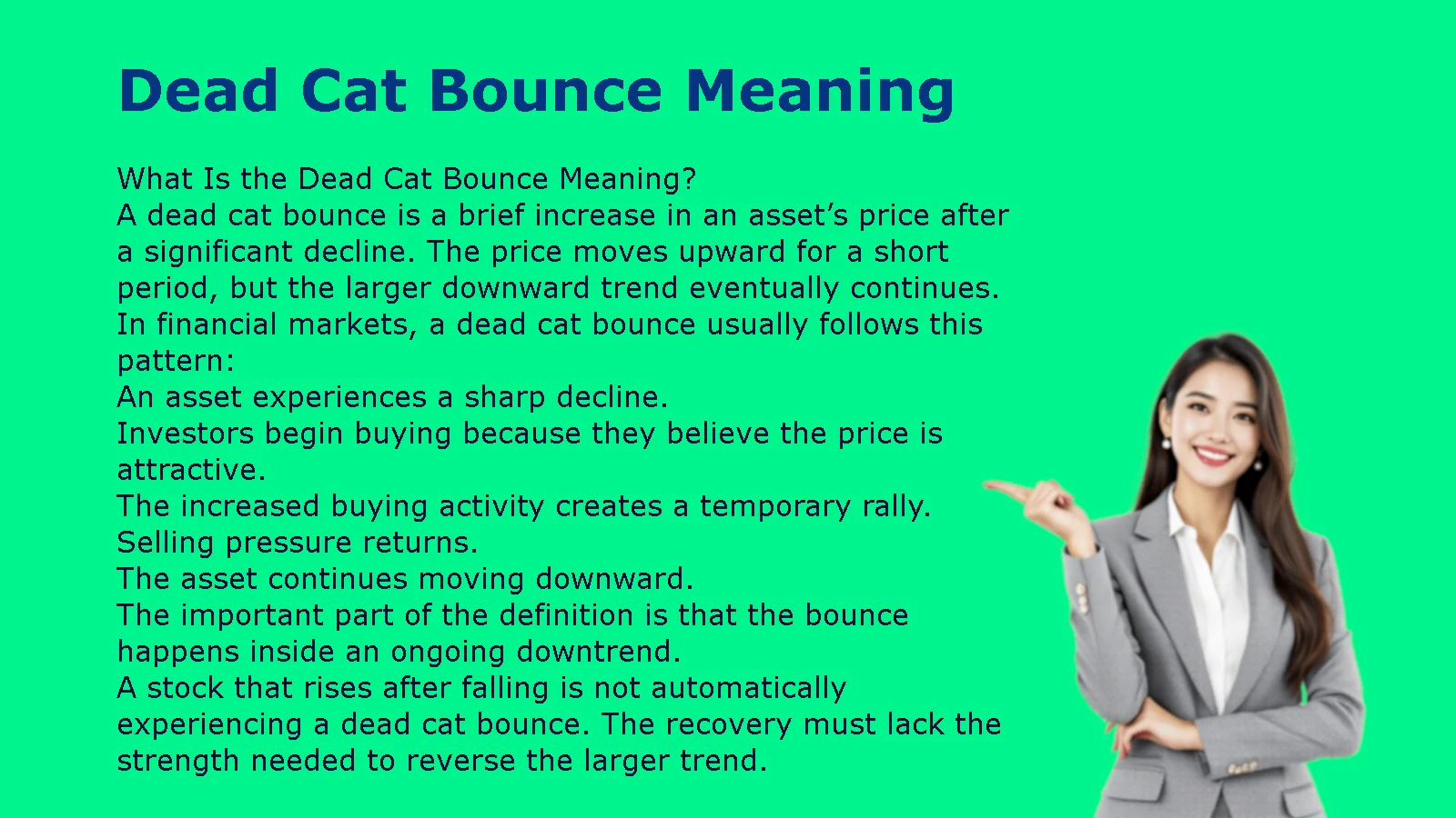 Dead Cat Bounce Meaning