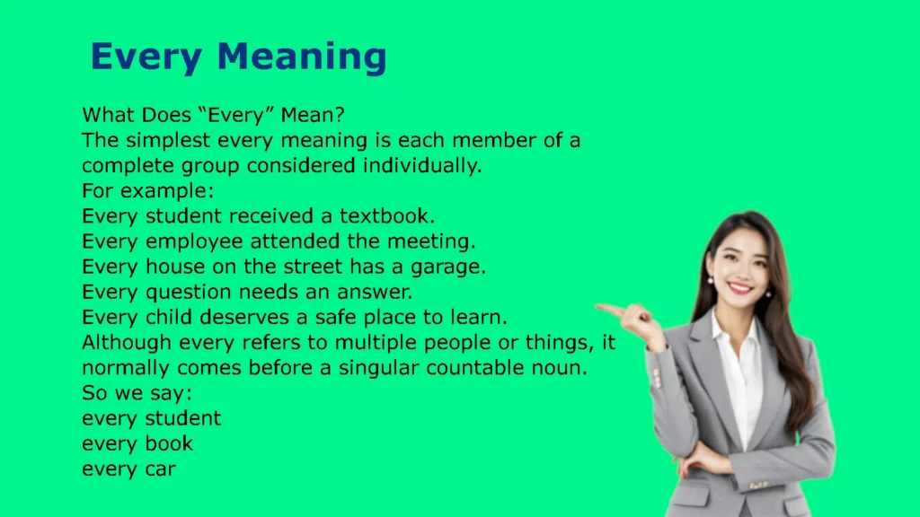 Every Meaning