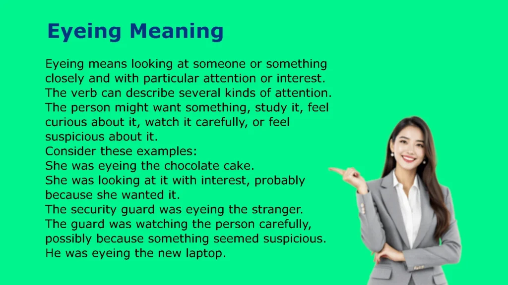 Eyeing Meaning
