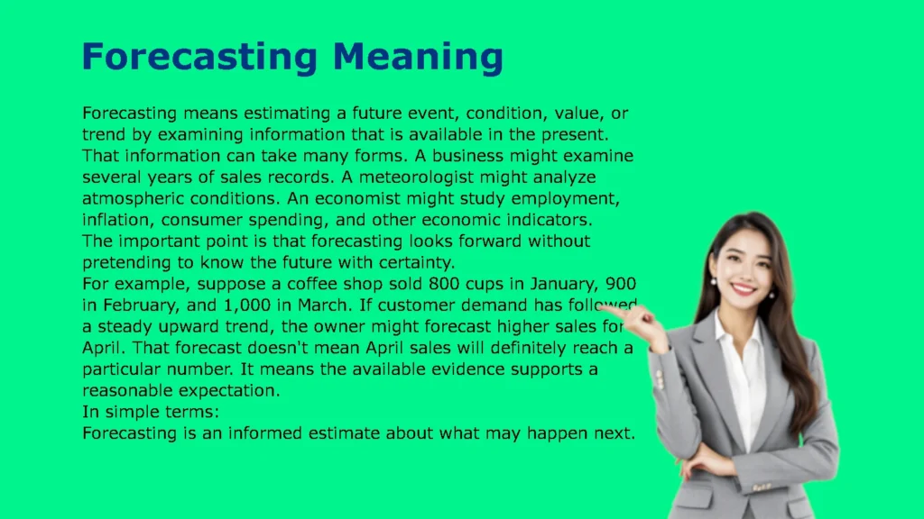 Forecasting Meaning