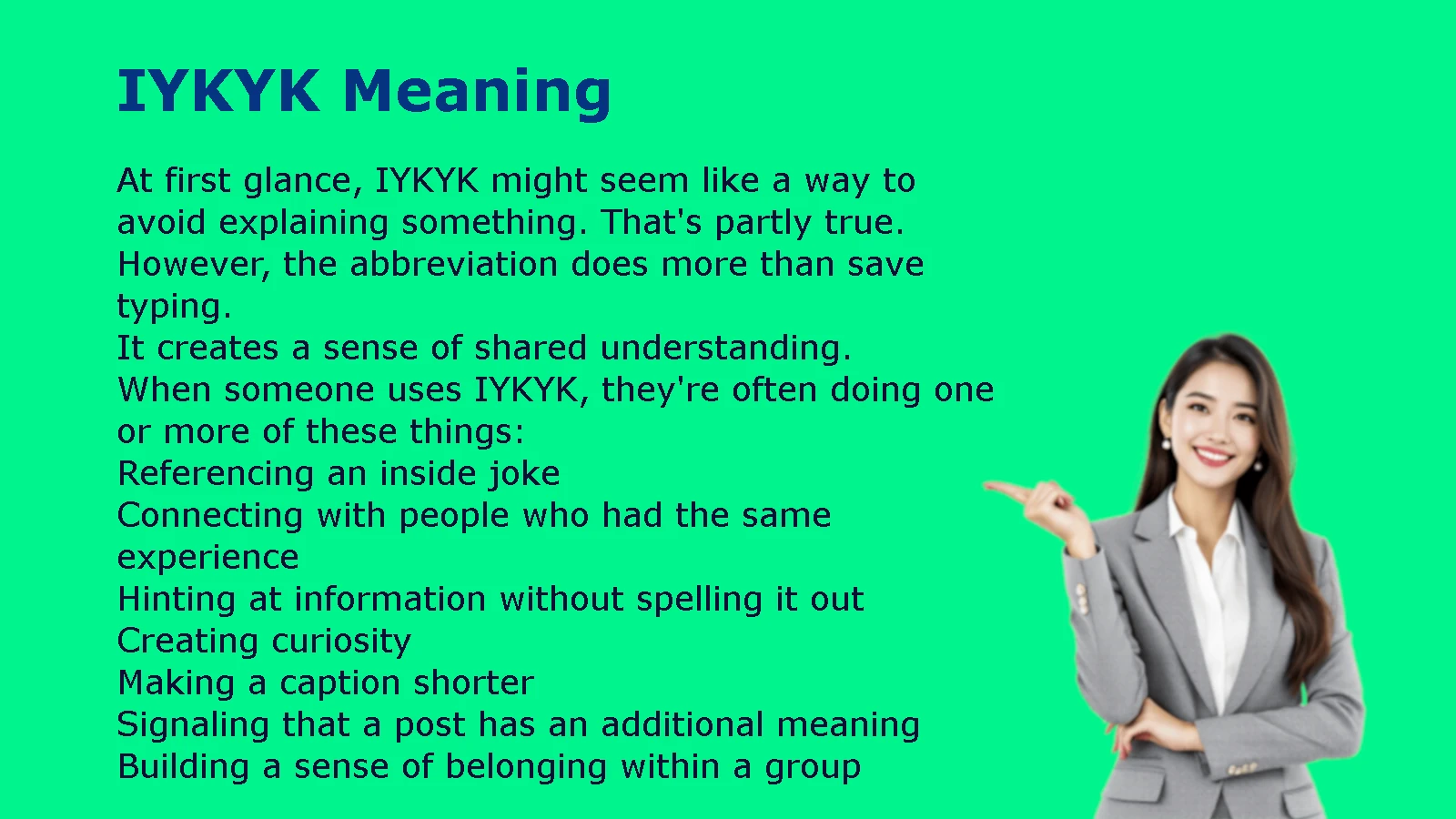 IYKYK Meaning