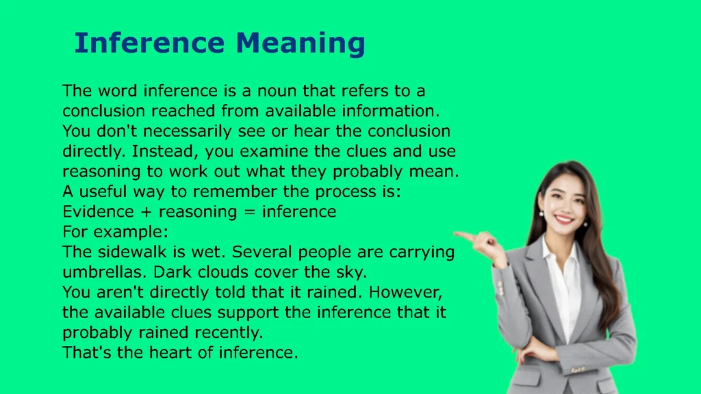 Inference Meaning