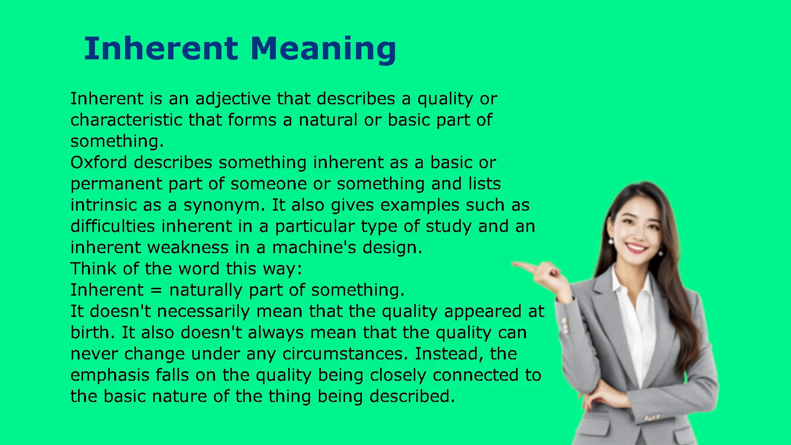 Inherent Meaning