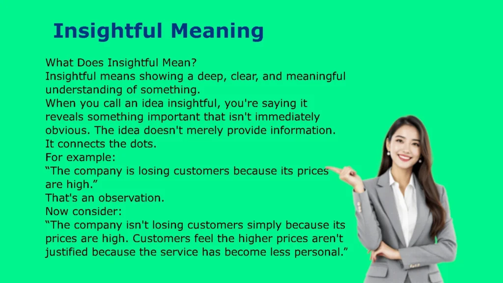 Insightful Meaning