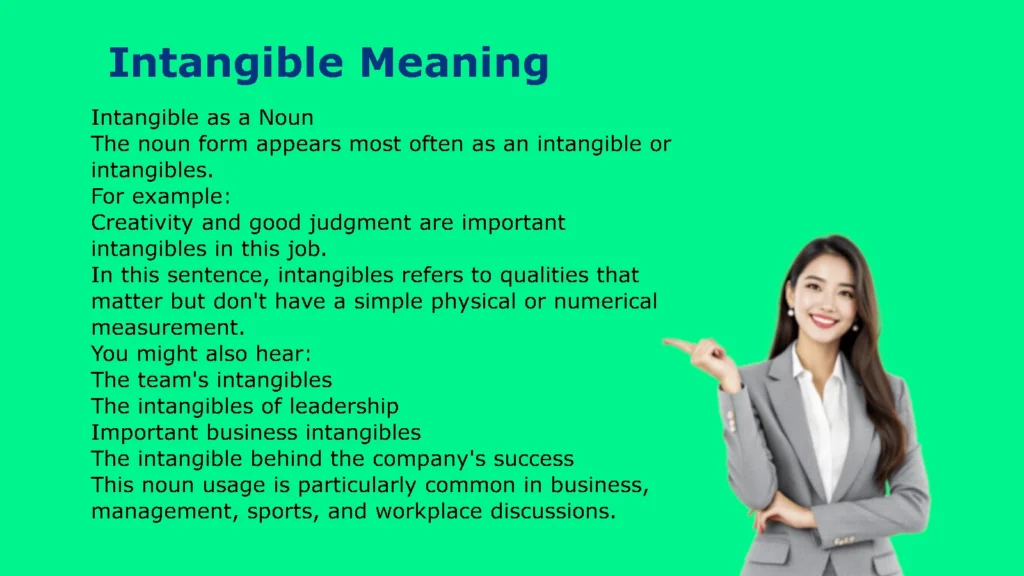 Intangible Meaning
