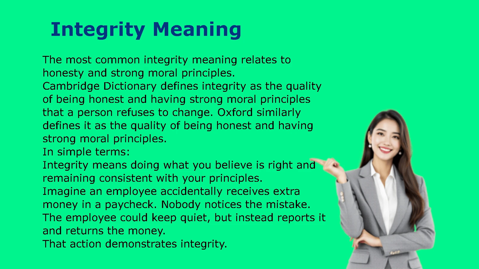 Integrity Meaning