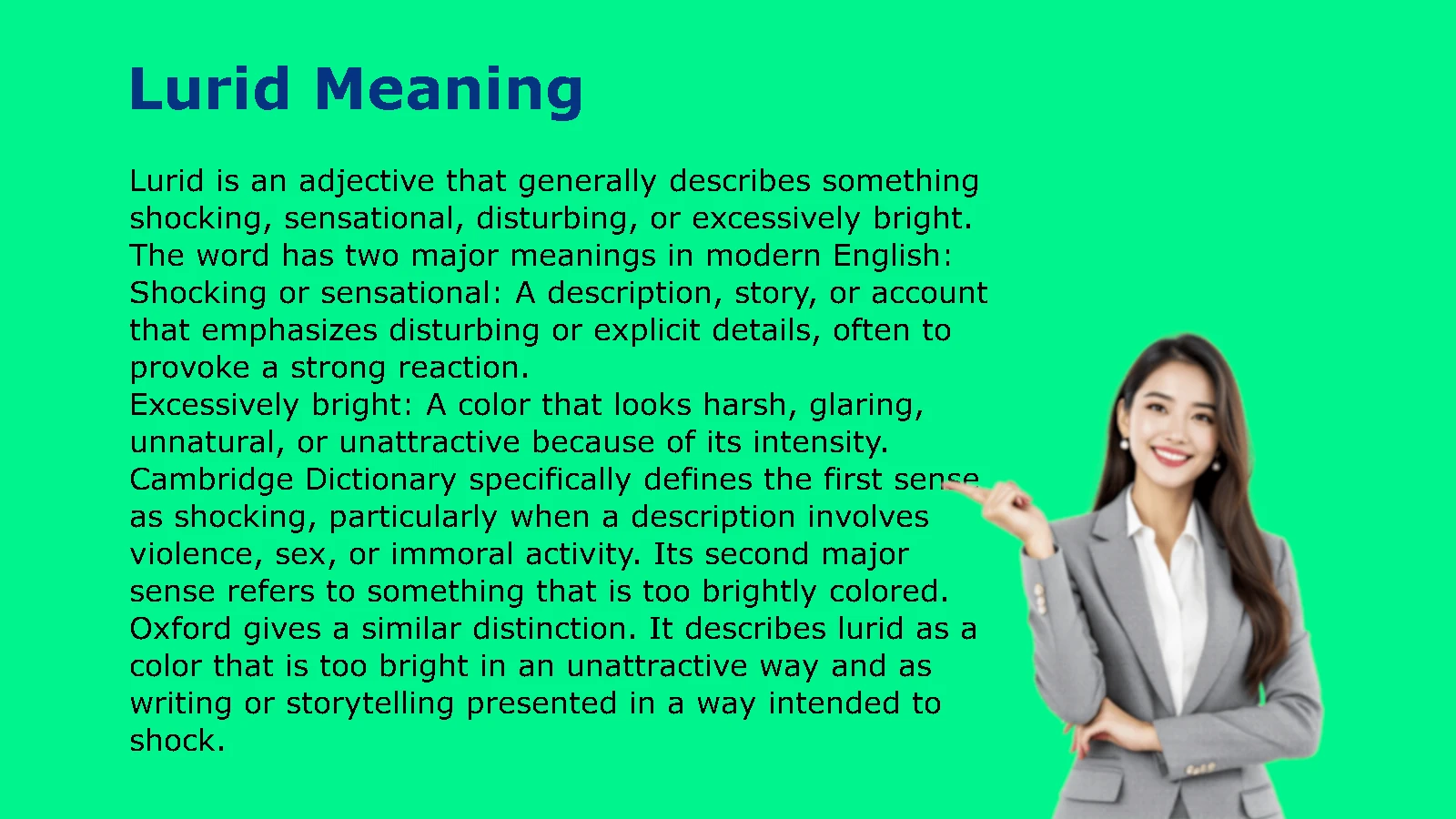 Lurid Meaning