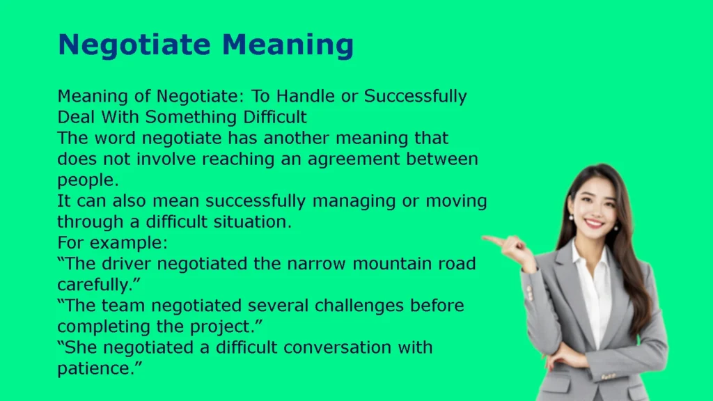 Negotiate Meaning