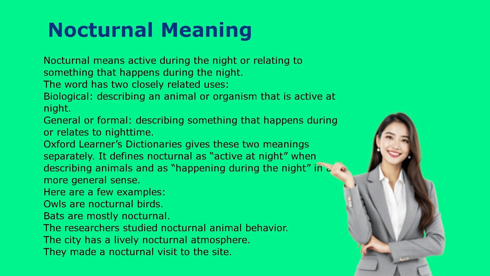 Nocturnal Meaning