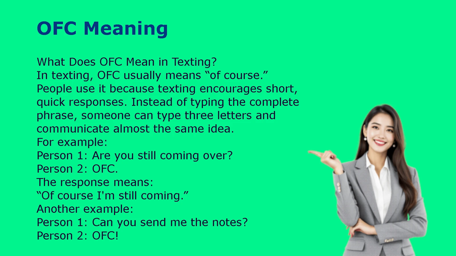 OFC Meaning