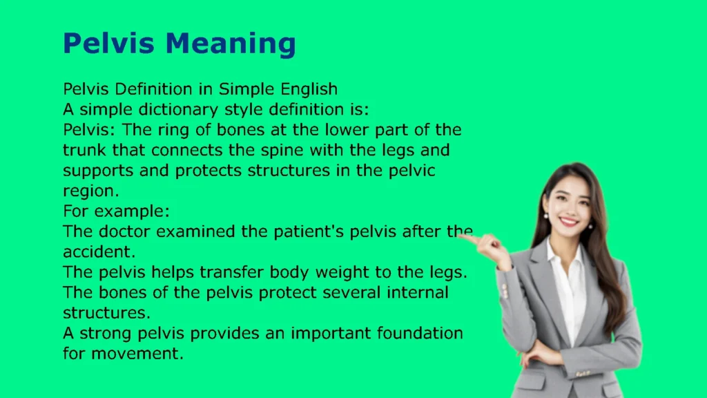 Pelvis Meaning