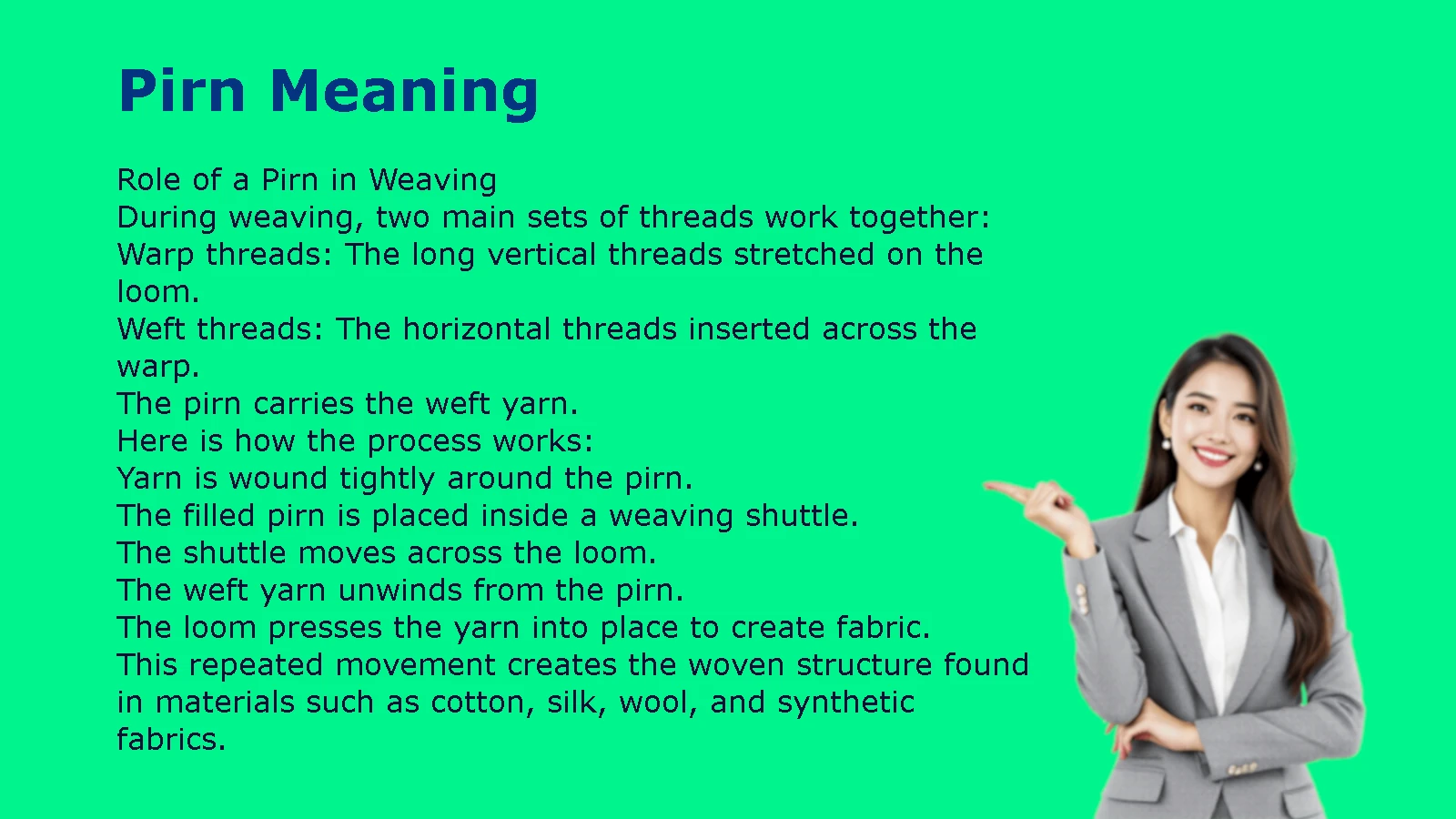 Pirn Meaning