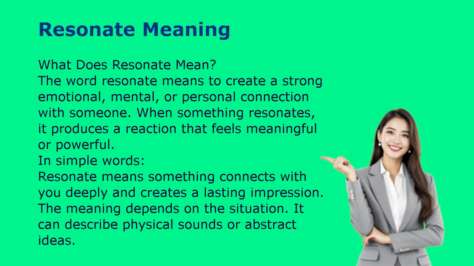 Resonate Meaning