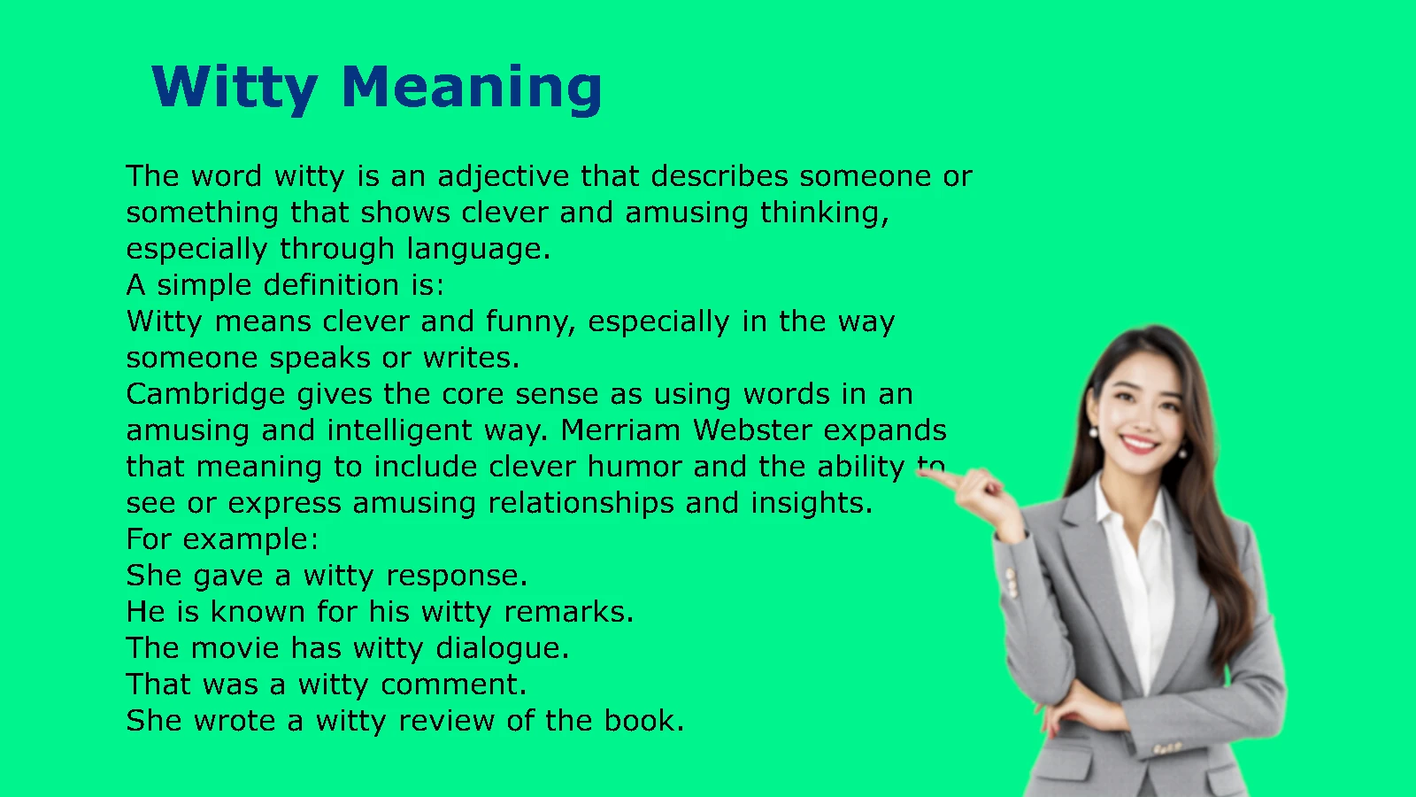 Witty Meaning