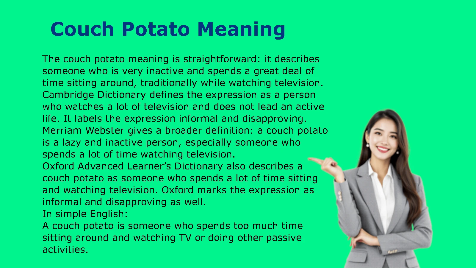 Couch Potato Meaning